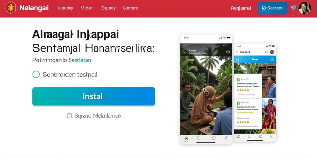 Tampilan antarmuka utama AT866 yang menarik.