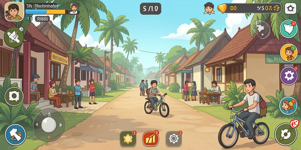 Tampilan utama aplikasi ERNITA4D yang menarik dan intuitif.