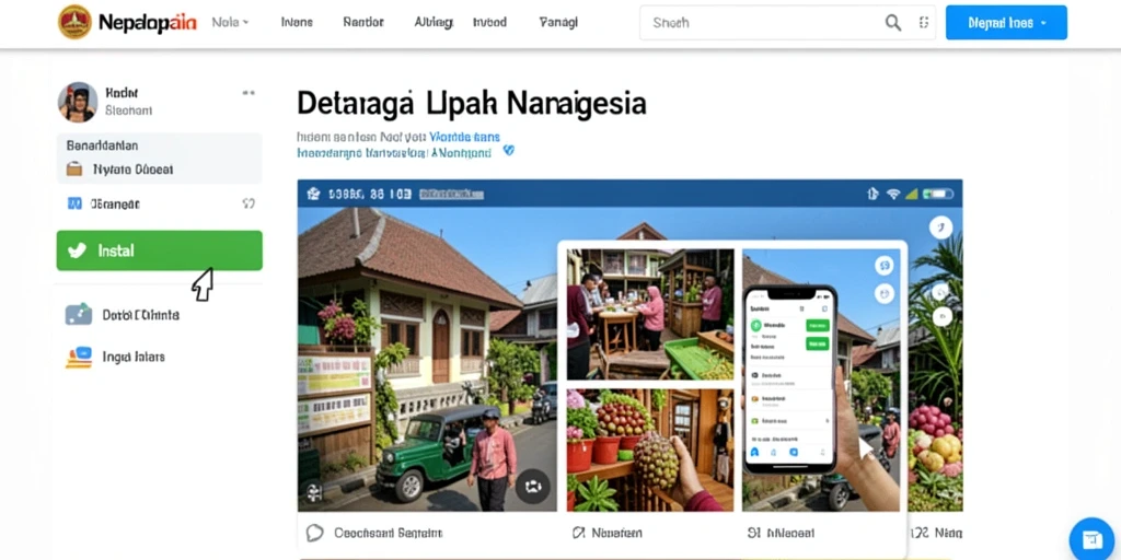 Tampilan antarmuka yang ramah pengguna.