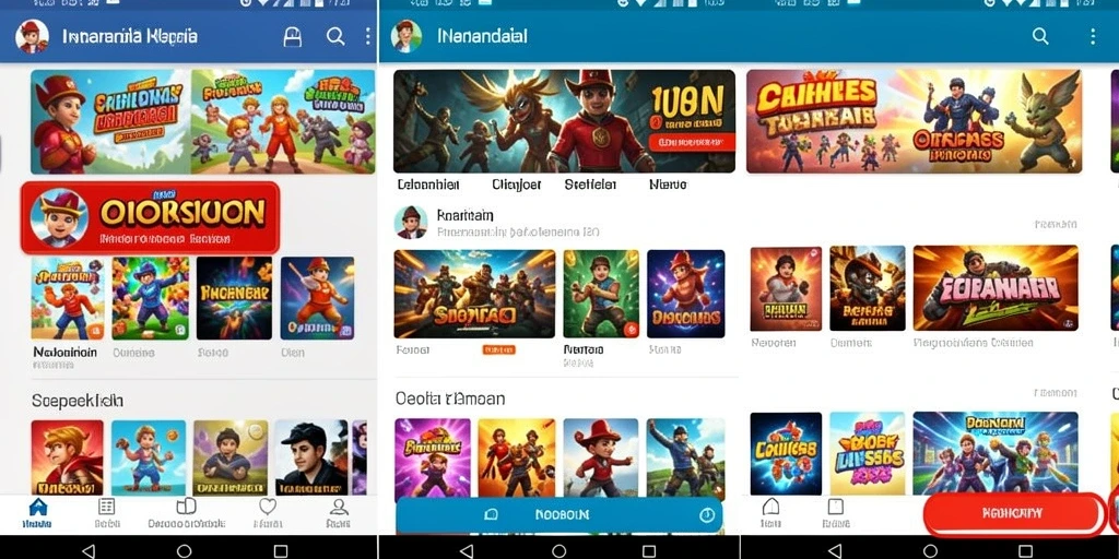 Tampilan antarmuka yang menarik dan user-friendly.