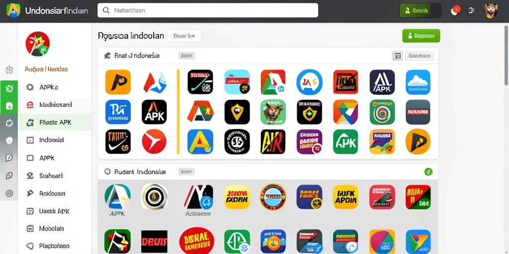 Gambar tampilan awal game yang menarik.