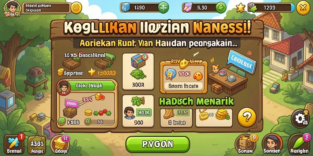 Tampilan utama RAWONTOTO yang menarik dan interaktif.