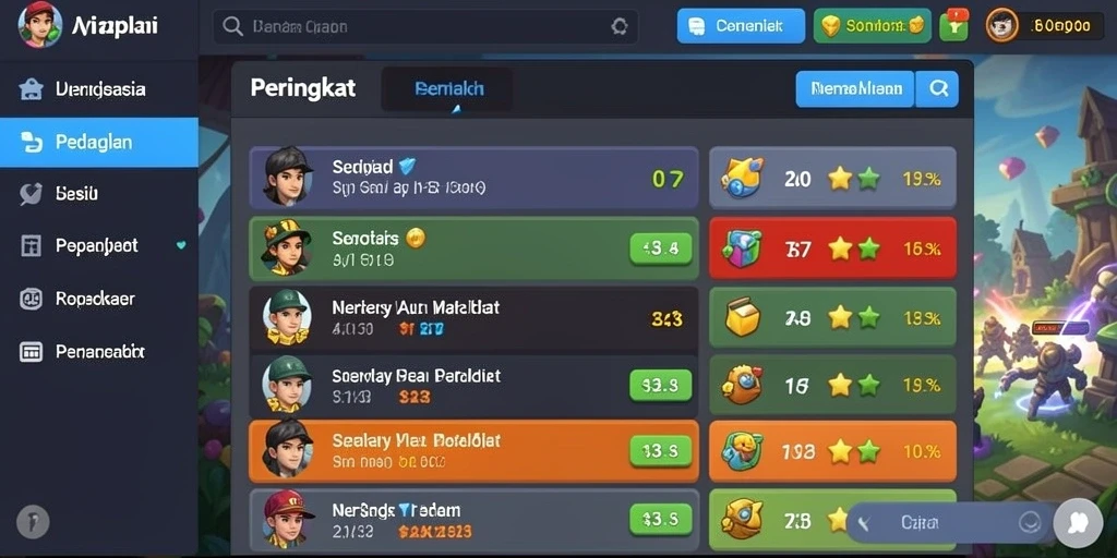 Tampilan antarmuka yang menarik dan intuitif.